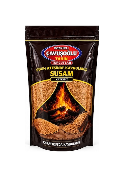 Bozkırlı Çavuşoğlu Odun Ateşinde Kavrulmuş Susam 1 KG