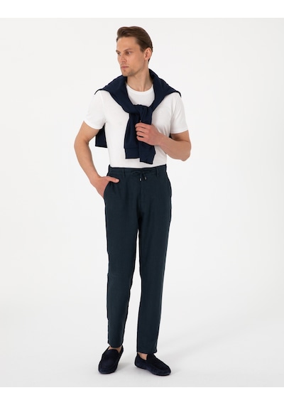 Pierre Cardin Erkek Lacivert Pantolon Kanvas-chino 50301811-vr033 Lacivert