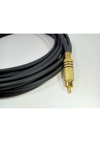 Amfi Rca Kablosu - 1 Giriş 3 Çıkış El Yapımı %100 Bakır Parazit Yapmaz - Anfi Rca Kablosu - 5 Metre