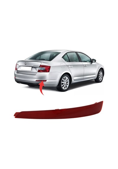 Skoda Octavia Sag Reflektör 2013-2016 5E5945106 528245662