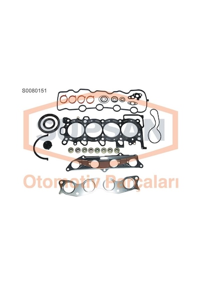 SÜPSAN S0080151 SÜPSAN MOTOR TAKIM CONTA JAZZ II  1.4 8V ENG. L12