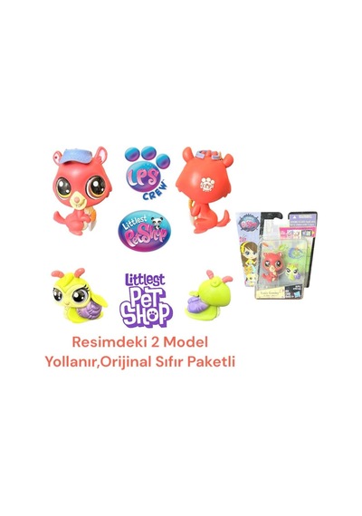 Littlest Pets Shop Lps Sincap Ve Salyangoz Nadir Miniş Oyuncak Minişler Oyuncak