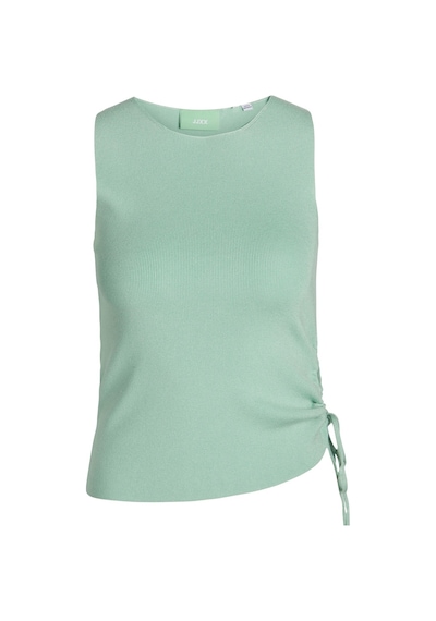 Jack & Jones Kadın Belden Baglamali Bluz - Dahlia 12252450 Grayed Jade Mint Yeşili