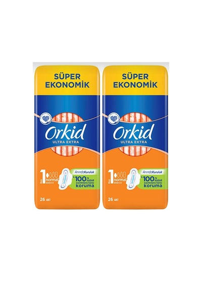 Orkid Ultra Extra Hijyenik Ped 2 x 26'lı