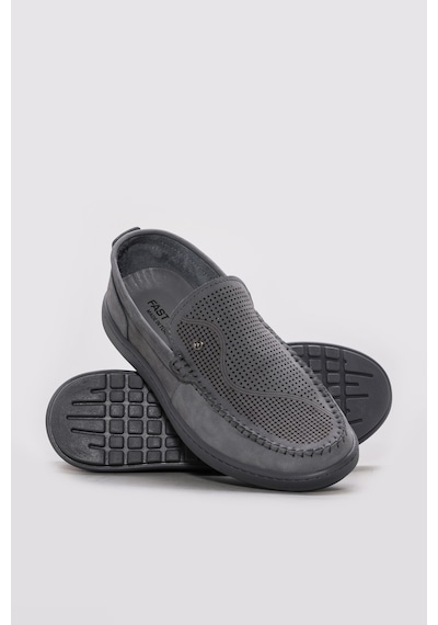 Fast Step Hakiki Deri Erkek Casual Ayakkabı 302ma1211-1 Gri