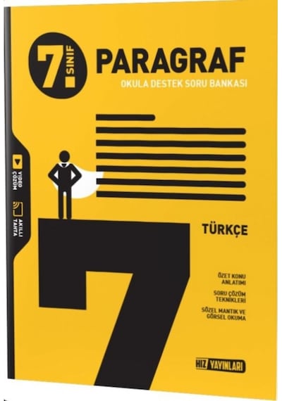 Hız Yayınları 7.Sınıf Paragraf Soru Bankası