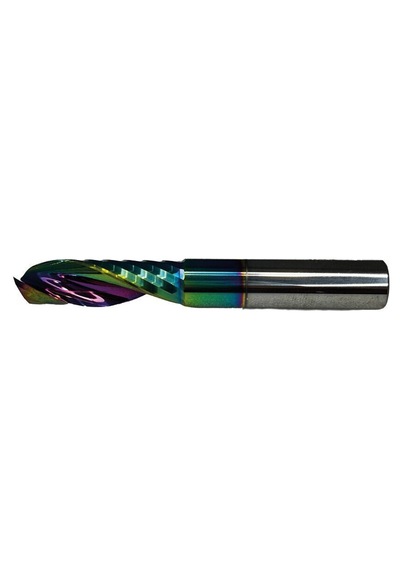 10mm Tek Ağız Alüminyum Karbür Freze Kesme Boy:32mm Eric