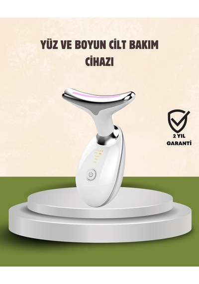 Northcity Cilt Yenileyici Şarjlı Cihaz - İyon Masaj, Ems Ve 3 Renkli Işıklı Cilt Bakımı