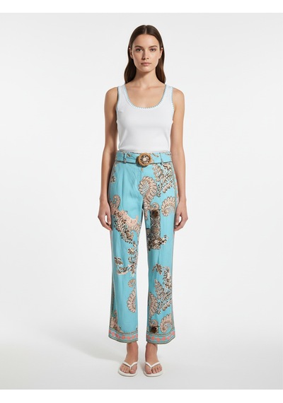Xint Beyaz Pamuk Dokulu Regular Fit Atlet 602576