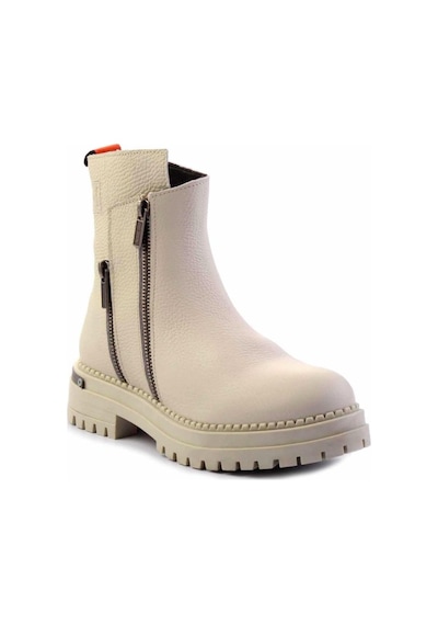 Harley Davidson Beige Leather Kadın Bot & Bootie Hd0777003903 001