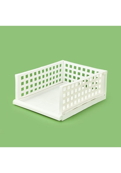 Maxi Tekli Set Akıllı Raf - Beyaz - 34x45x18 Cm Çok Renkli