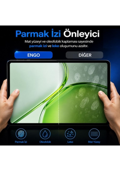 Honor Pad X9b Max İle Uyumlu Mat Ekran Koruyucu 13 İnç Parmak İzi Bırakmayan Yansıma Ve Parlama Önleyici Koruma, 9h Kırılmaz Esnek Nano Cam