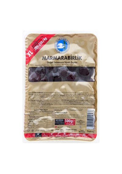 3 Adet Marmarabirlik Mega Zeytin 500 G 201-230 Ad/kg