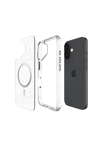 Bix Apple Uyumlu iPhone 16 Magsafe Simli Kılıf Shock Pocket Darbe Emici Teknolojili Çizilmeye Dayanıklı