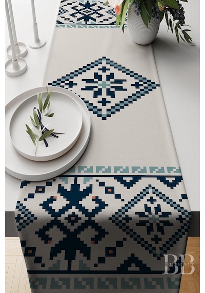 Modern Tasarım Çift Tarafı 3d Dijital Baskılı Dekoratif 4'lü Koltuk Kırlent Kılıfı Ve 140x40 Amerikan Runner S Diğer