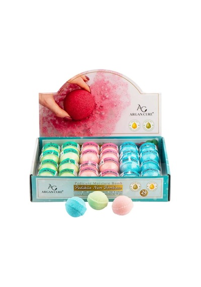 Banyo Bombası, 12 Adet, 37g, Köpüren Nem Bombası, Çok Renkli
