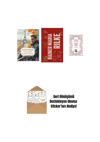 Malte Laurids Brigge'nin Notları + Bütün Öyküleri - Rainer Maria Rilke + Duino Ağıtları + Okuma Sticker'ları