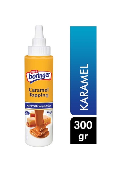 Kent Boringer Topping Sos Karamelli 300 Gr 12'li Paket