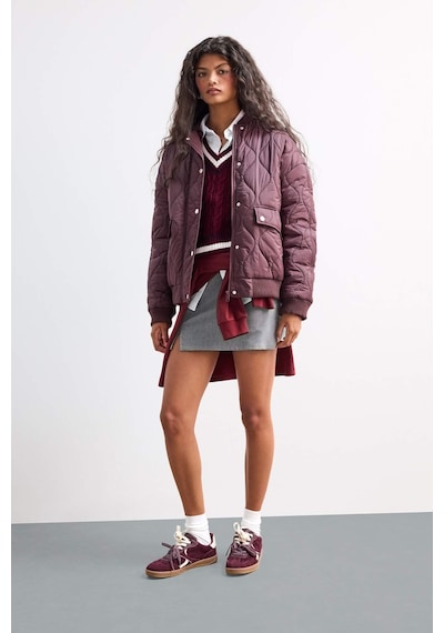 Defacto Su Geçirmez Regular Fit Çıtçıtlı Fermuarlı Kapitoneli Mont F2814ax25wnbr444 Bordo Defacto Su Geçirmez Regular Fit Çıtçıtlı Fermuarlı Kapitoneli Mont F2814ax25wnbr444 Bordo