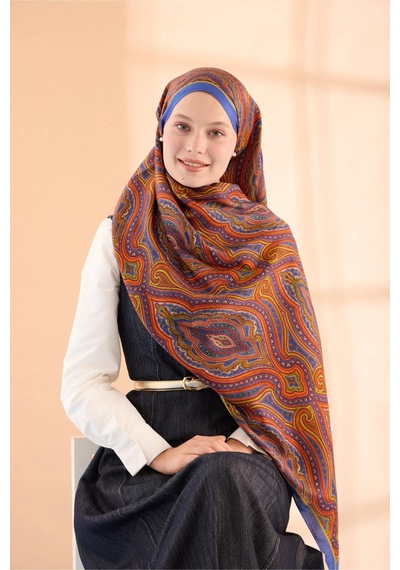 Silk Home Organik Şal 471001-08 Çok Renkli