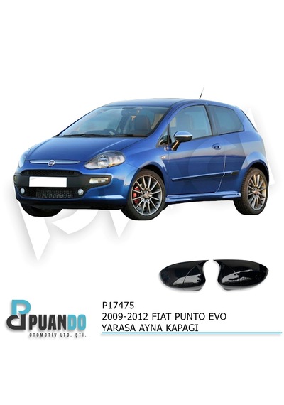 2009-2012 Fıat Punto Evo Batman Yarasa Ayna Kapağı