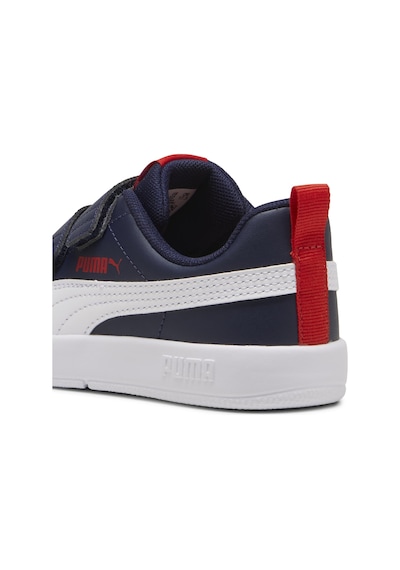 Puma Courtflex V3 V Ps 397642-03 Ortopedik Çocuk Spor Ayakkabı Lacivert