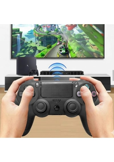 Bluetooth Kablosuz Gamepad Ergonomik Tutuş, Hassas Analog Joystick, Pc &amp Amp Mobil Uyumlu Oyun