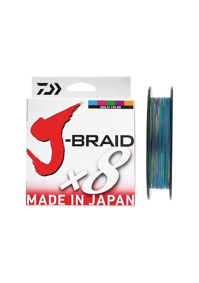 Daiwa Jbraid 8b Multicolor 150m İp Misina - 0,06 Mm