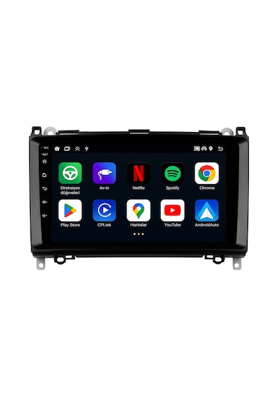 Mercedes Viano 2007-2012 Android Multimedya Carplay Android Auto Navigasyon Kameralı 4gb Ram 64gb 9"
