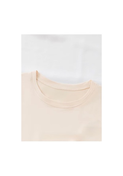 Herkesemoda Creat Your Baskı Detaylı Basic T-shirt Siyah