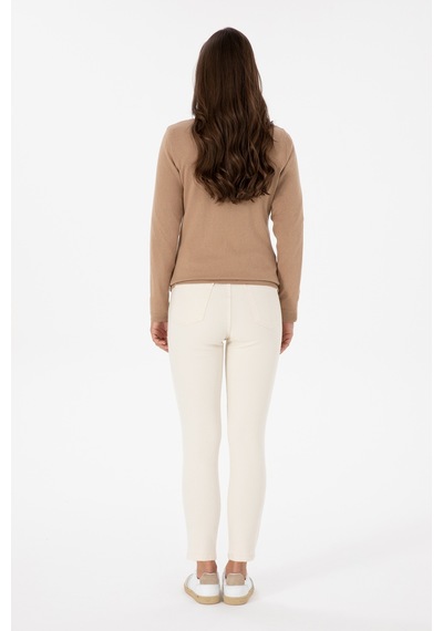 U.S. Polo Assn. Kadın Taş Slim High Waist Fit Jean Pantolon 50315756-VR049