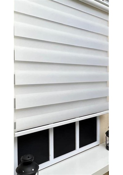 Zebra Stor Perde Beyaz Stb 400v01-d Çok Renkli
