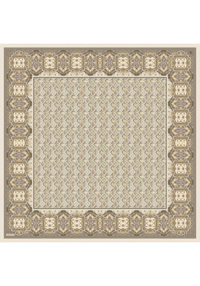 Armine İpek Eşarp 2026 Yaz - 9518-35 Kum Beji Twill
