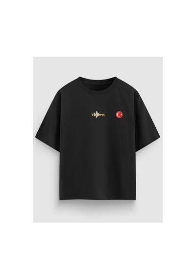Yolo Street Oversize Siyah Tişört Sırt Baskılı F-16 Jet Tasarım %100 Pamuk Unisex Streetwear Siyah Yolo Street Oversize Siyah Tişört Sırt Baskılı F-16 Jet Tasarım %100 Pamuk Unisex Streetwear Siyah