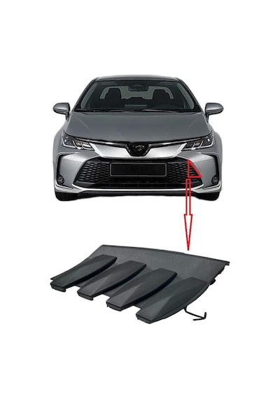 Toyota Corolla Çeki Demir Kapağı Ön Izgarada 2022-2023-2024 Modeller
