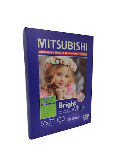 Mitsubishi 5X7 13X18 260 G Parlak Inkjet Kağıt