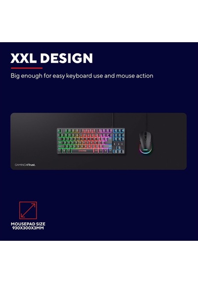 Trust Gaming Gxt 758 Fare Altlığı Xxl Siyah
