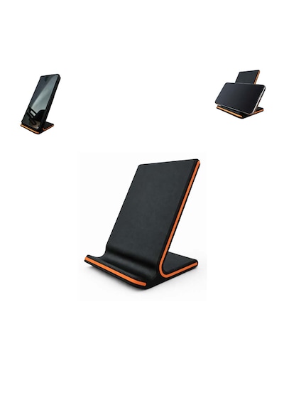 Özel Üretim Telefon Standı Telefon Tutucu Masaüstü Vb. İçin Özel Tasarım Ebat: 10,3 Cm X 6,9 Cm X 7 Cm Siyah - Turuncu Özel Üretim Telefon Standı Telefon Tutucu Masaüstü Vb. İçin Özel Tasarım Ebat: 10,3 Cm X 6,9 Cm X 7 Cm Siyah - Turuncu