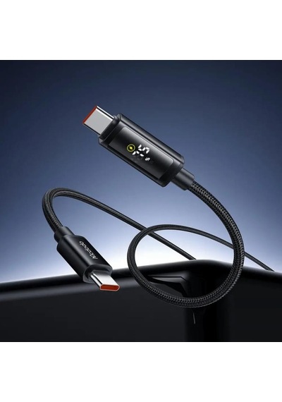 Mcdodo Ca-8000 100w Typec Typec Led Ekranlı Şarj Data Kablo 1.2m