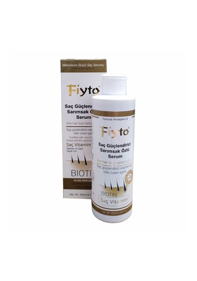 Fiyto Sarımsak Özlü Saç Serum 200 ML