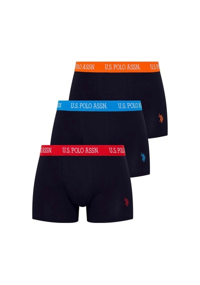 U.S. Polo Assn. Erkek 3'Lü Boxer Set 001