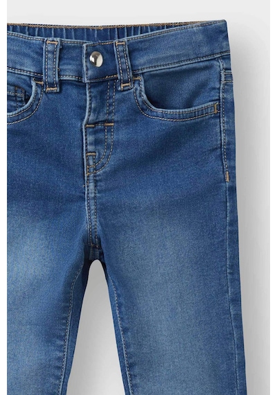 Defacto Kız Bebek Beli Lastikli Jean Pantolon E9557a525aube394 Mavi