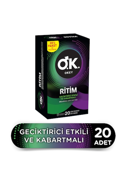Okey Ritim Prezervatif  20'li