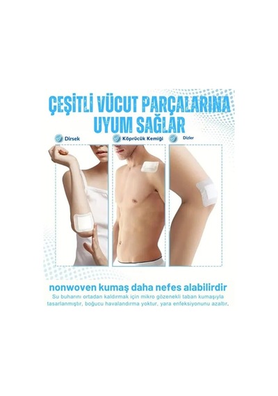 Octacare Esnek Yara Örtüsü 5cm X7,5 Cm 10 Adet