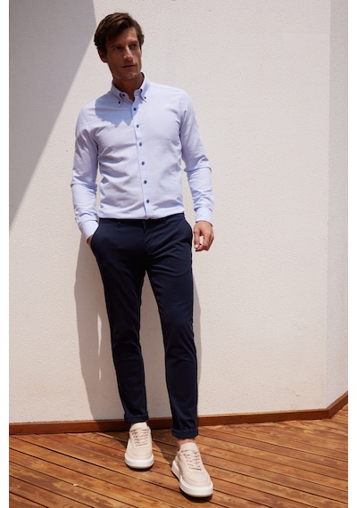 Ac&Co / Altınyıldız Classics Slim Fit Dar Kesim Pamuklu Esnek Rahat Chino Erkek Pantolon - Lacıivert Lacivert Ac&Co / Altınyıldız Classics Slim Fit Dar Kesim Pamuklu Esnek Rahat Chino Erkek Pantolon - Lacıivert Lacivert