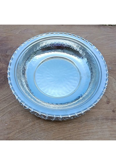 Bakır Çorba Yemek Tabağı