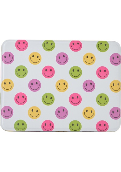 Smile Dikdörtgen Kutu - Renkli - 7 Cm