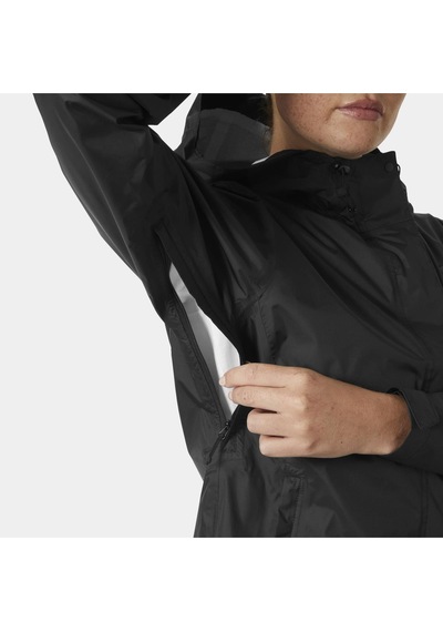 Helly Hansen W Loke Kadın Siyah Yağmurluk Mont 2.0-10156 Siyah
