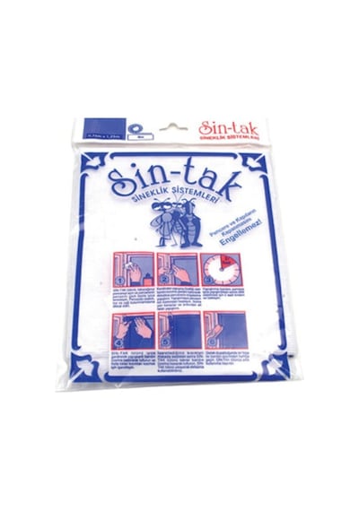 75cm X 125cm Beyaz Renk Sineklik Pencere 5 Metre Yapışkanlı Bant 75 X 125