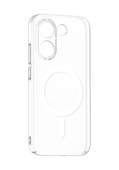 Xiaomi Poco X8 Pro Kamera Korumalı M-safe Şarj Özellikli Şeffaf Zore London Sert Pc Kapak